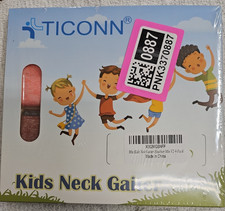 Ticonn Kids Neck Gaiter 4 Pack New