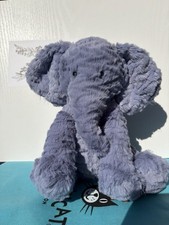 AUTHENTIC NWT Dust Bag Jellycat Fuddlewuddle Elephant Medium