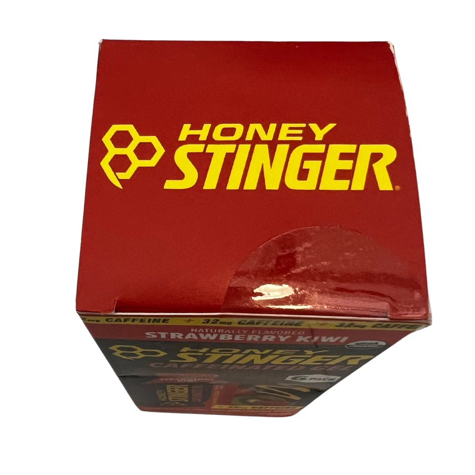 Geles energéticos orgánicos Honey Stinger fresa kiwi (6 ct) *CADUCIDAD 12/11/2026* - NUEVO Foto 3 de 4
