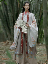 Chinese Style Traditional Hanfu Tang Dynasty Folk Dance Costumes Hanbok Cosplay