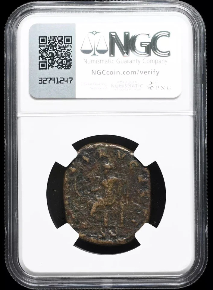 Maximinus I Thrax 235-238 AD, Roman Empire AE Sestertius Bronze Coin, NGC RARE - Image 4 of 4