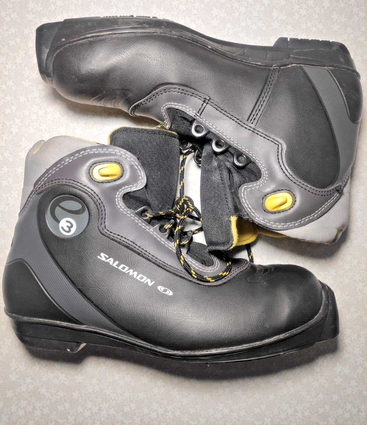 Scarponi da sci di fondo Salomon E3 da uomo taglia US 5 5