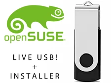 Open SUSE Bootable USB Installer Top Shelf System Tumbleweed x64Rolling release 