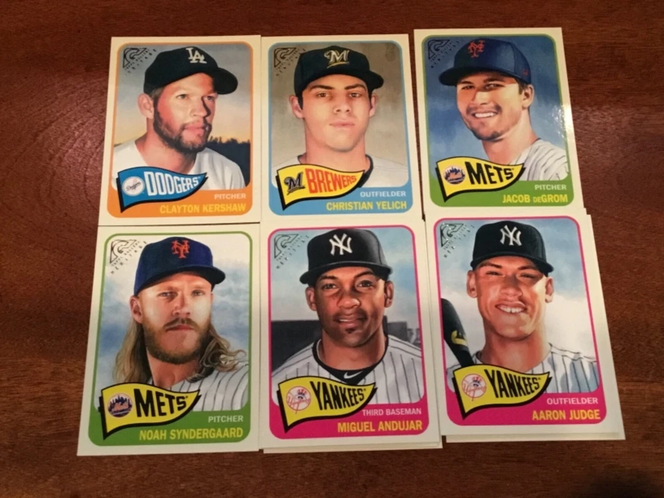 2019 GALLERY YOU PICK HERITAGE INSERTS TROUT JUDGE GUERRERO JR TATIS JR - Image 2 of 4