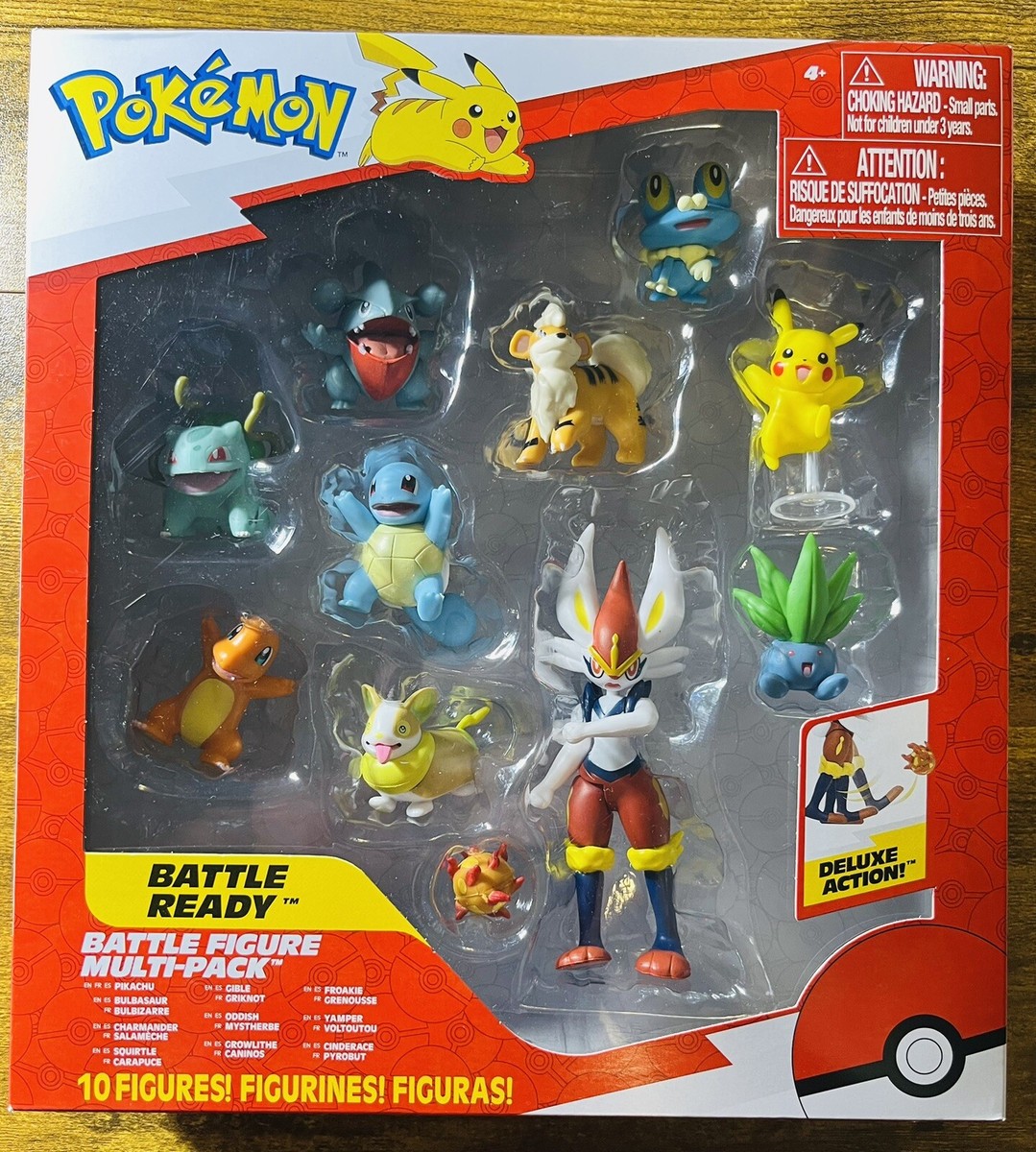 Pokemon BW Battle Wheel Strike　３個セット POKEMON BATTLE READY 16 FIGURES 2 MULTI PACKS PIKACHU BULBASAUR