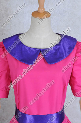 strapless open back dress Adventure Time Princess Bubblegum Cosplay Costume Female / XXL