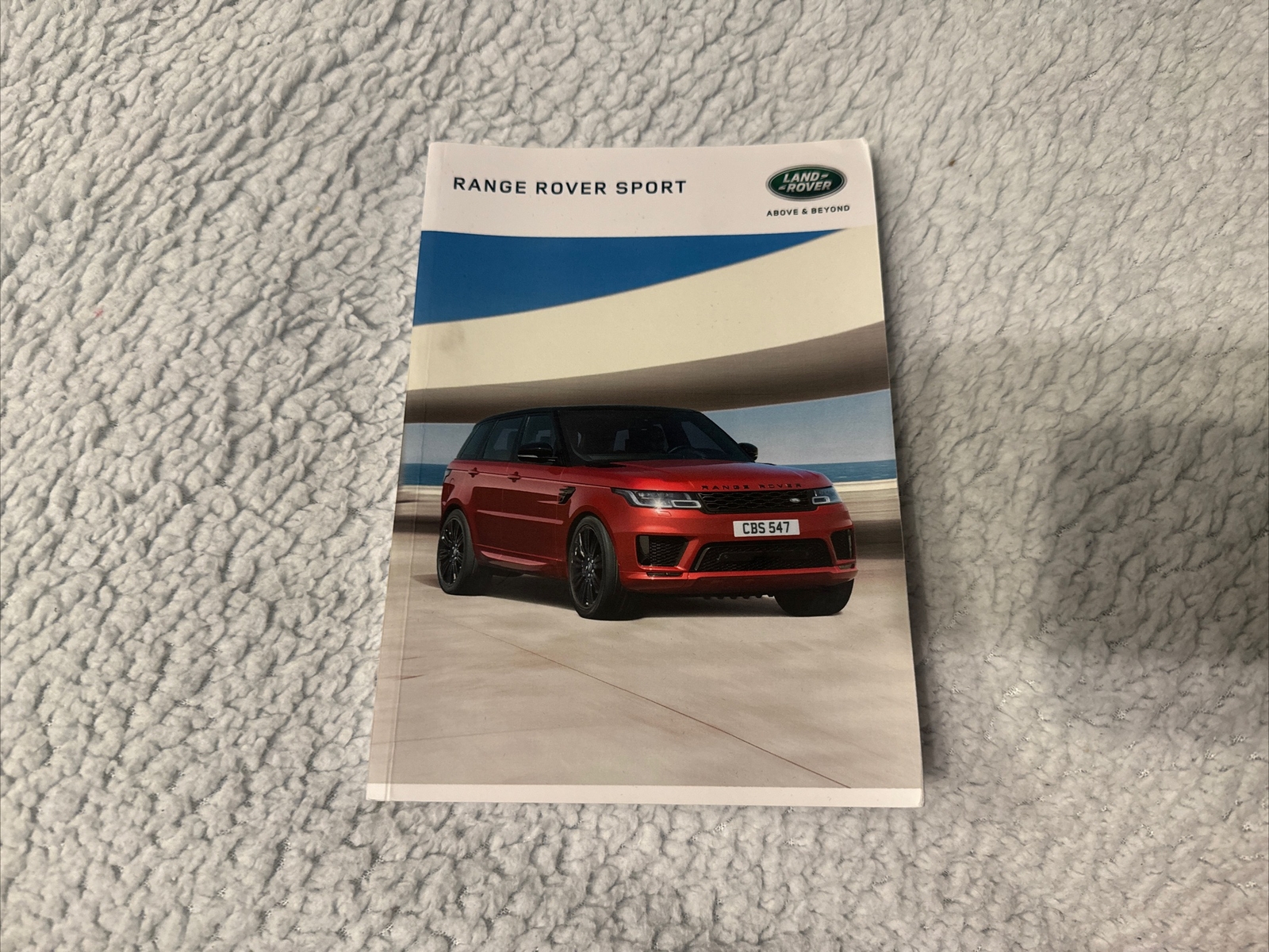 Land Rover Range Rover Sport Owners Handbook Part Number. LRL 10 02 62