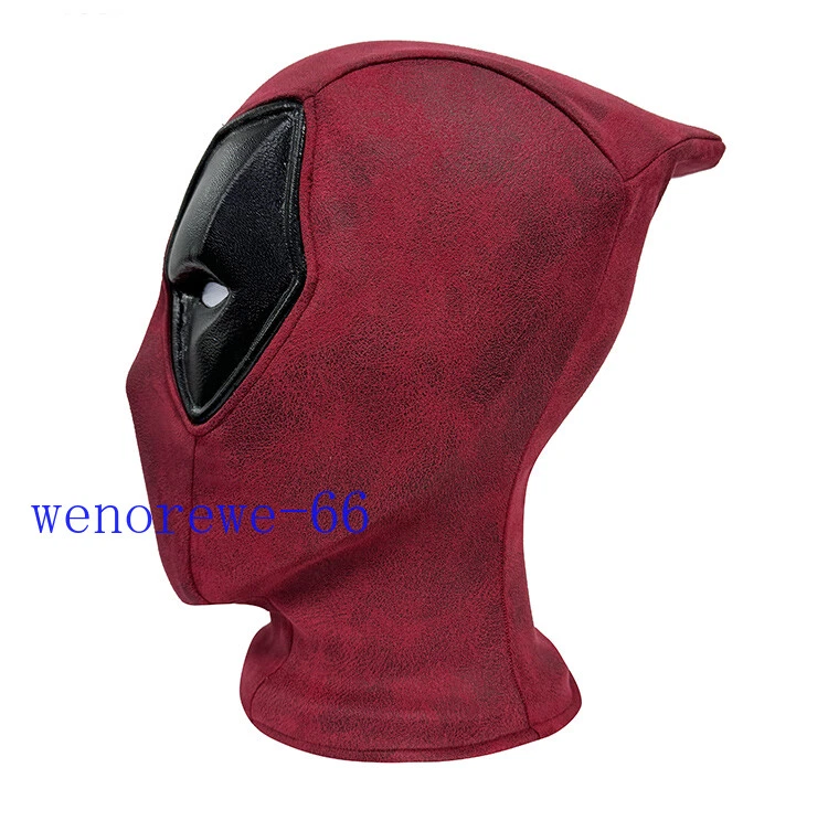 Deadpool 3 Wade Wilson Face Shell Mask New Ver. Cosplay Prop Mask Halloween Gift - Image 4 of 4