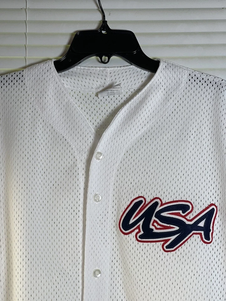 Camiseta Jersey Vintage Anos 80 Don Alleon Team EUA Feita nos EUA Campainha Extra Grande - Imagem 2 de 4