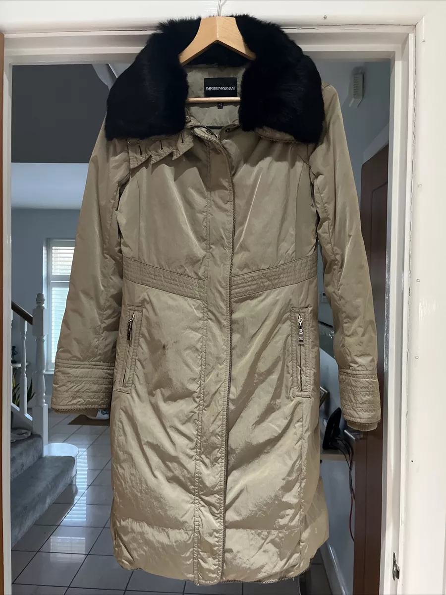 Armani sale coats ladies
