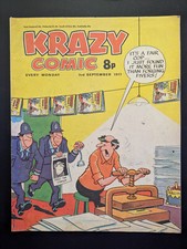 Krazy Comic 3rd September 1977
