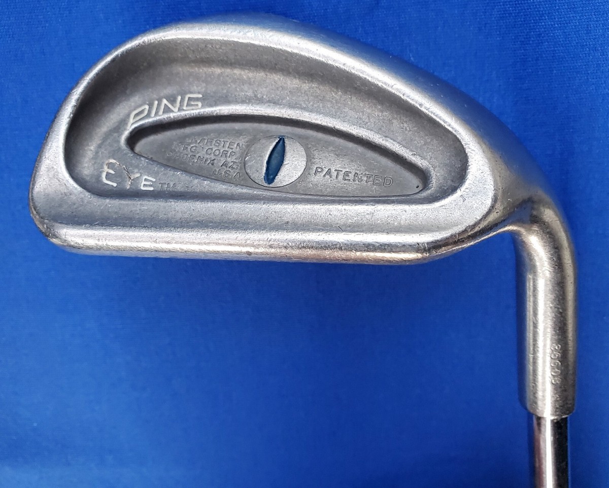 トップス Pinging PING EYE Sand Wedge RH 57* Loft BLUE DOT Stiff Flex Steel