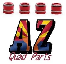 04-21 Kawasaki KX250F KX 250F Kibblewhite Viton Valve Stem Seals Set of 4 Four - Image 2 of 2