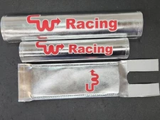 Old School BMX - CW Racing Style - Special Color - Chrome with Red 