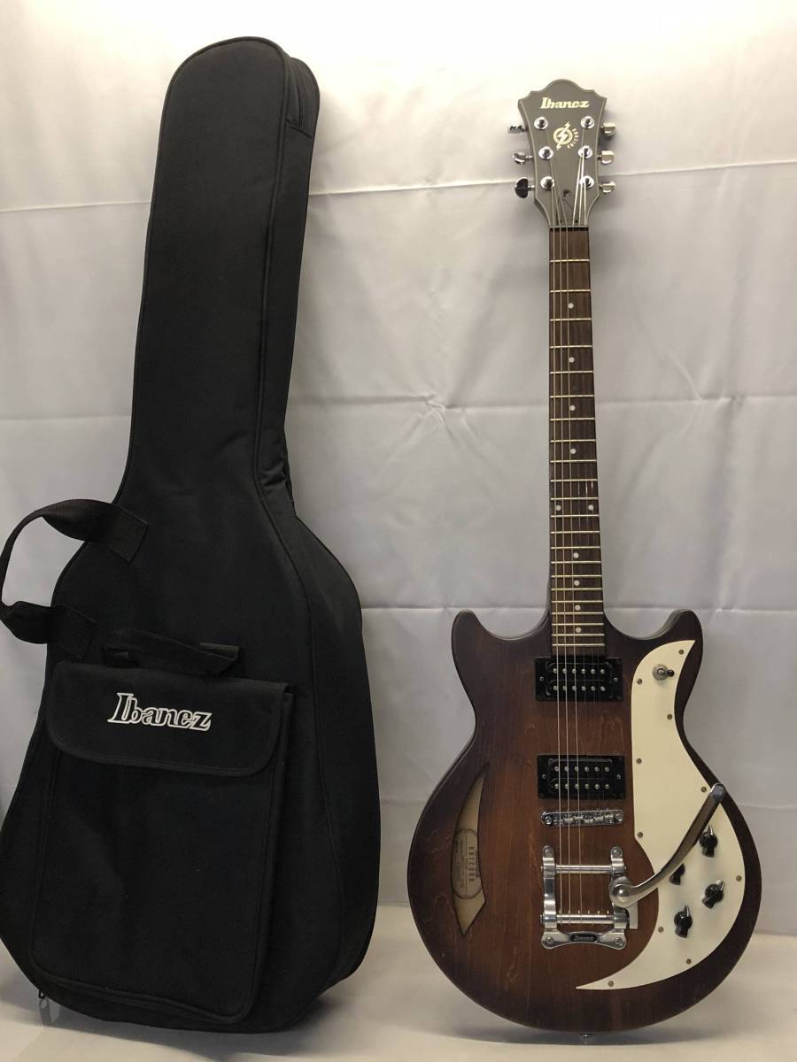 ☆ Ibanez アイバニーズ AMF73T-TF-12-01 エレキギター 現状品 中古