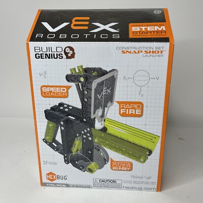 VEX Robotics Build Genius Snap Shot Launcher Kit by Hex Bug