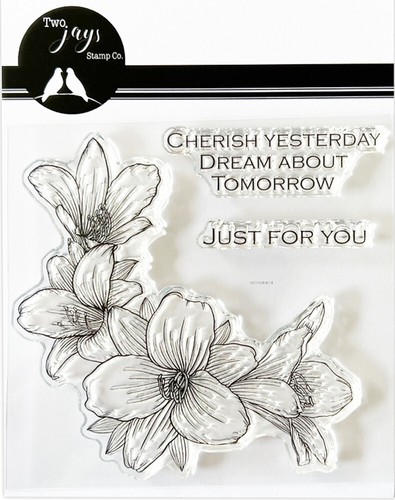 Two Jays - Floral Unmounted Clear Stamps - FREE UK P&P - Picture 4 of 5