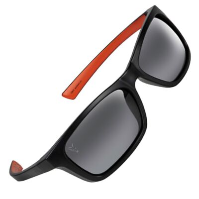 Fox Collection Wraps Black/Orange Grey Lense - Polarisationsbrille, Polbrille  