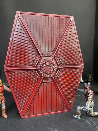 Star Wars Andor Tie Fighter Interceptor Kenner Vintage Black Empire - Picture 13 of 24