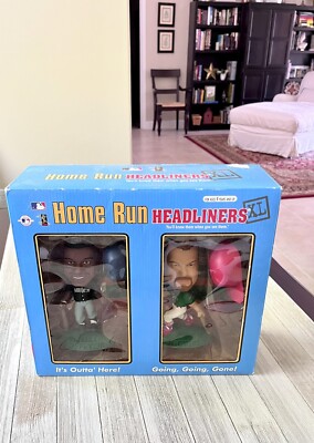 Home Run Headliners XL KEN GRIFFEY JR and MARK McGWIRE 1998 with