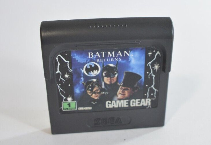 Batman Returns Game Gear GG game   PAL SEGA authentic rétrogaming