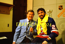 JOHN TONELLI Interviewed HNIC Brian McFarlane 35mm COLOR SLIDE NY ISLANDERS GR8