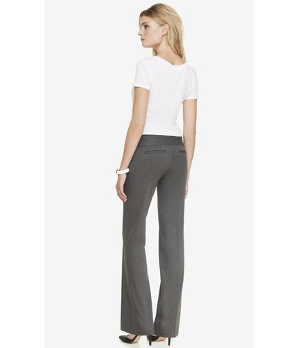 nwt EXPRESS EDITOR slim fit flare leg 