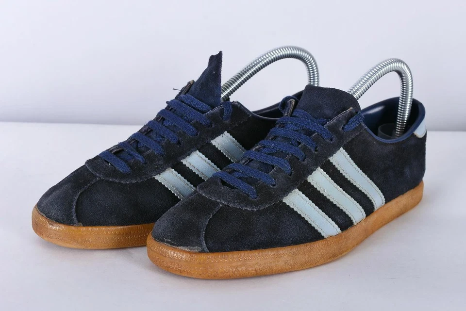 Adidas Berlin винтажный сделано в Румынии коллекционеров города серии тренажеры размер Великобритании 6 - Изображение 3 из 4