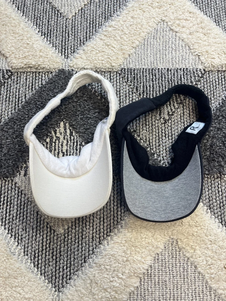 2x Nike Vintage Tennis Cap White Black - Image 4 of 4