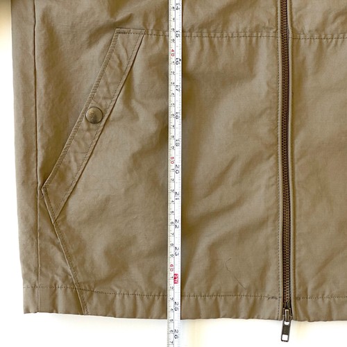 J.Crew Mens Cruiser Harrington Jacket Size XS Tan Zip Front Cotton Blend Pockets - Picture 15 of 17