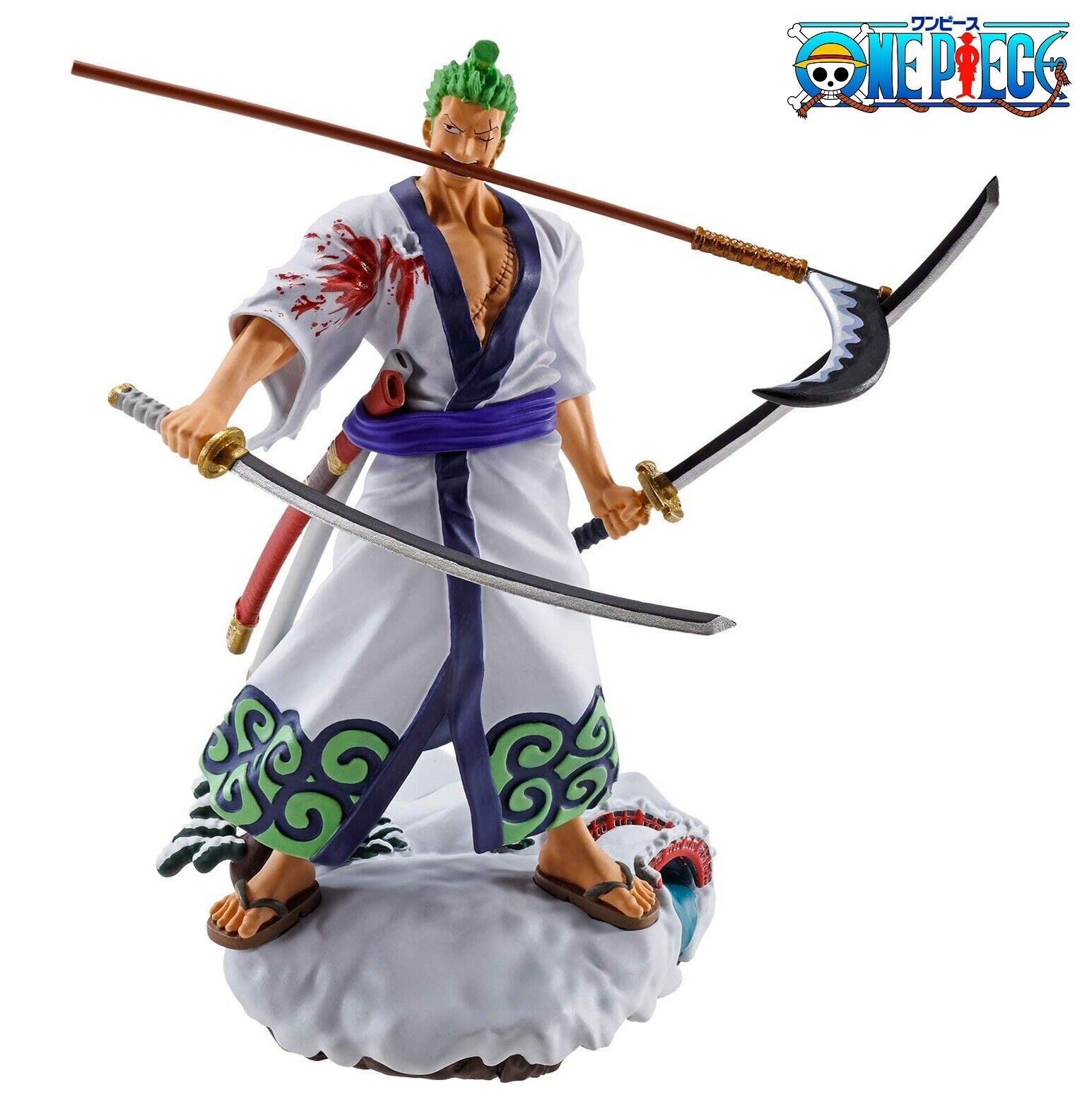 One Piece Figure - Zoro Wano Santoryu Charge