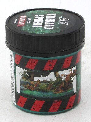 AK Interactive AK1223 Emerald Sphere [100ml] (Wargame Terrain