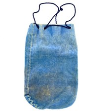 Used Blue Cloth D D Dice Bag With Draw String For Dungeons And Dragons RPG s
