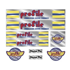Profile - Champ Pro - CHROME decal set