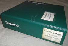 TIMBERJACK 60 Serie 360 460 Trattore Forestale Servizio Shop Riparazione Manuale