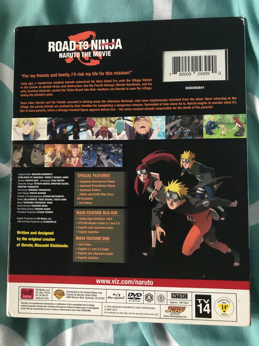 Naruto Shippuden the Movie: Road to Ninja (Blu-ray)(2014)  Naruto shippuden  the movie, Naruto the movie, Ninja movies