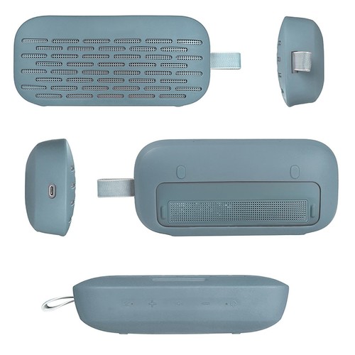 Red/Blue/White/Black Silicone Cover Case W/ Hook For Bose Soundlink Flex Speaker - Foto 15 di 26