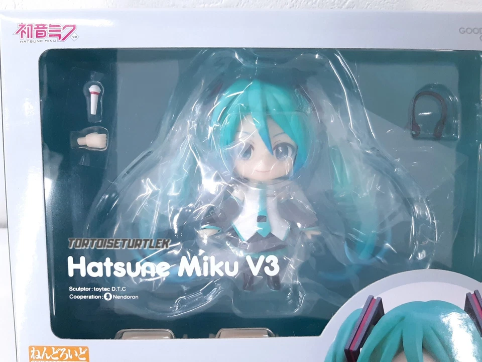 Nendoroid Hatsune Miku V3 角色声乐系列 01 4 英寸可动人偶 — 第 2/4 张图片