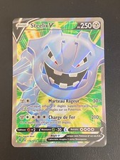 CARTE POKEMON STEELIX V 176/185 FULL ART EB VOLTAGE ÉCLATANT - NM/M