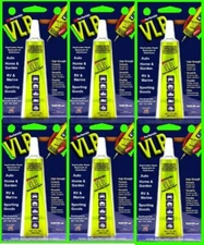 6 tubes WHOLESALE Performix VLP Clear Leather and Vinyl Repair FRESH New!