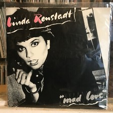  ROCK/POP EXC LP LINDA RONSTADT Mad Love Original 1980 ASYLUM Issue 