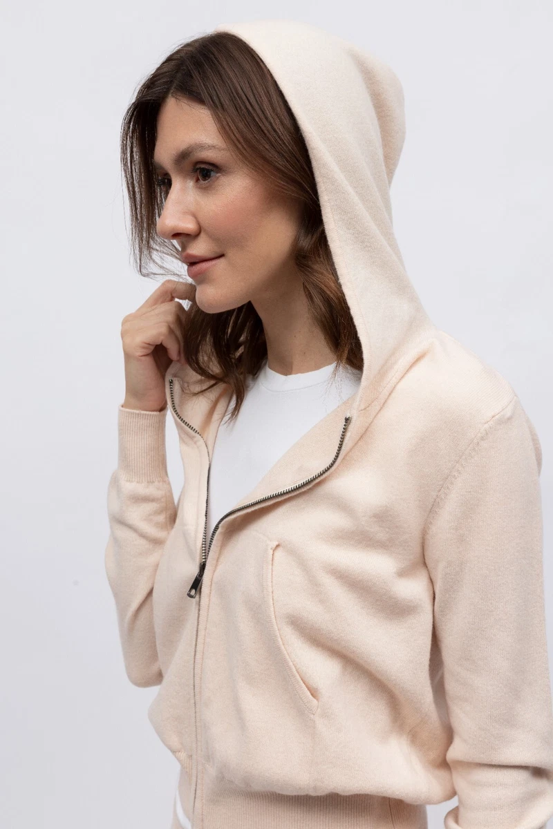 Felpa Donna Maya Con Cappuccio, Animal, Cotone, Felpa Da Ginnastica E Hiking – Nuova Con Etichette