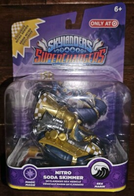 Skylanders SuperChargers Nitro Soda Skimmer Sea Target Switch Xbox One PS4 Wii U