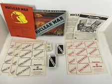 VTG Nuclear War Board Game 99% Complete Missing 1 Population