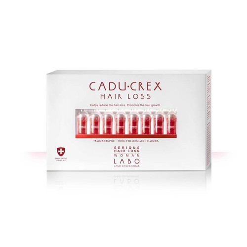 Cadu-Crex Reduces Hair Loss Promotes Hair Growth For Women In 20 or 40 Vials - Picture 5 of 5