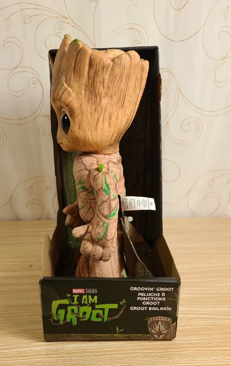 Marvel - Peluche Groot à fonctions - 3 ans et + - MATTEL - HJM23 - PELUCHE  MATTEL LICENCE