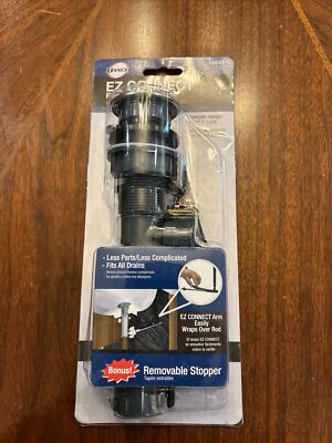 Danco  10691 EZ Connect Plastic  Pop-Up Lavatory Drain Chrome