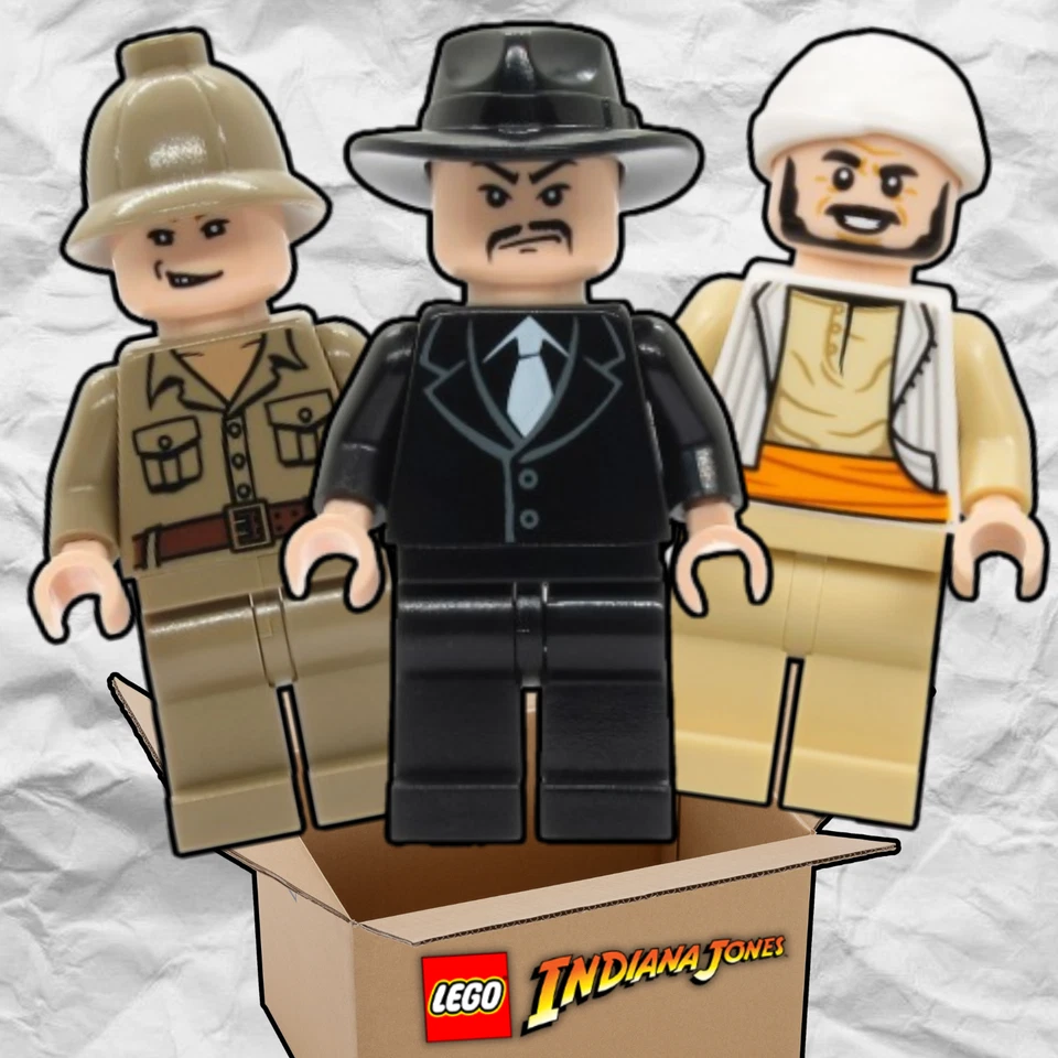 LEGO Индиана Джонс тайна минифигурки слепой мешок - 100% подлинный Lego лот - Изображение 2 из 2