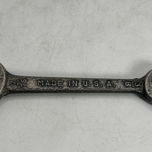 McKaig-Hatch Wrench 3/8" 7/16" Open End Made in USA Vintage - Picture 6 of 7