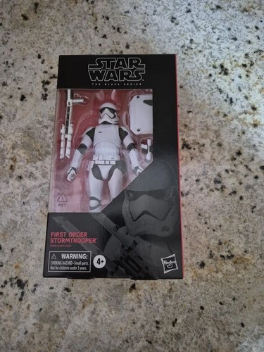 Hasbro Star Wars The Black Series First Order Stormtrooper Figure New #97